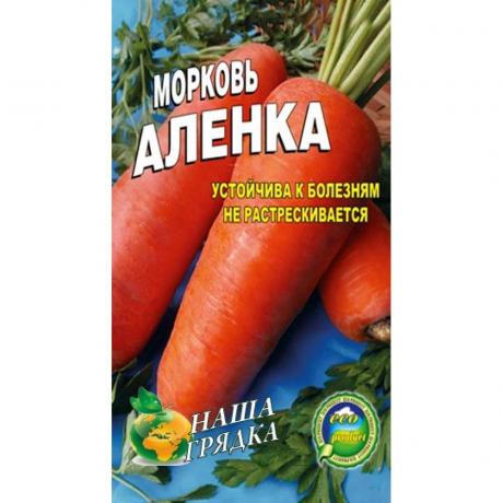 varietà di carote "Alenka"