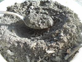 Cenere posto del cemento: soluzione superlega come pietra. Le proporzioni esatte