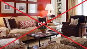 7 la maggior parte degli errori più comuni che dovrebbero essere evitati quando si posiziona l'arredamento della casa.