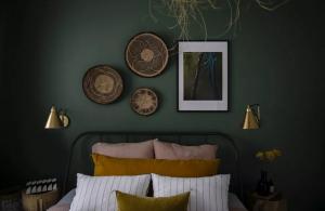 Come rendere la vostra camera da letto di un unico e memorabile, con muri. 6 idee Jolly