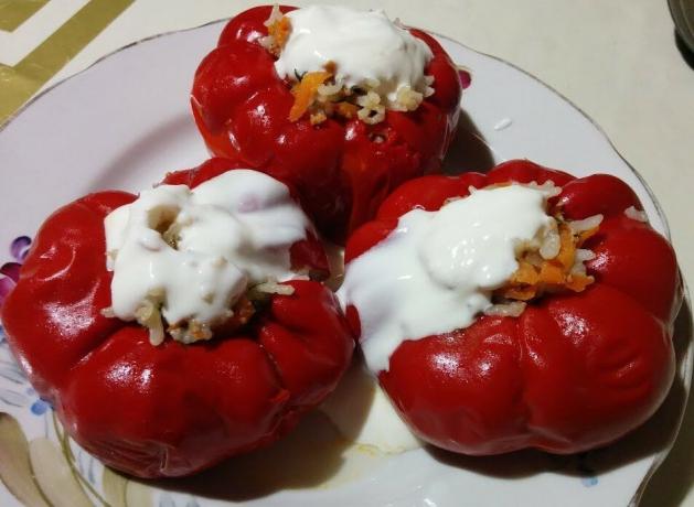 peperoni ripieni varietà "Gogoshary"