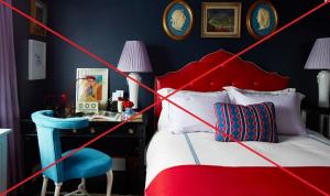5 errori classici realizzati quando la pittura pareti camera da letto. E le loro soluzioni