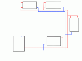 Schema di riscaldamento domestico: monotubo, bitubo