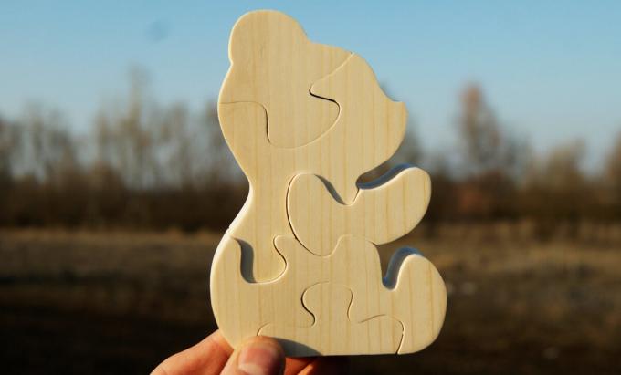 puzzle di legno "The Bear"