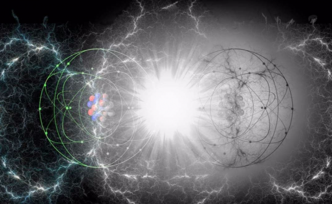 Antimateria in contatto con la materia annientato, rilasciando energia