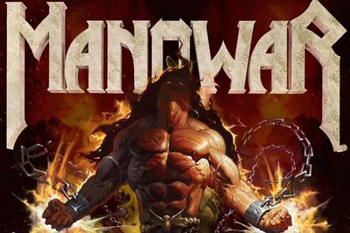simbolo gruppo Manowar - un guerriero senza volto