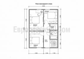 European House 6x8 che ha tutto per una vita confortevole