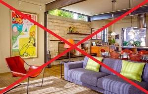 8 la maggior parte degli errori comuni nella decorazione degli interni a casa.