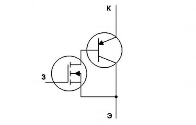 Pittogramma transistor bipolare a gate isolato